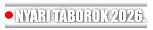 NYÁRI TÁBOROK 2026.